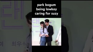 PARK BOGUM lowkey caring for SUZY #wonderland #suzy #parkbogum #kmovie