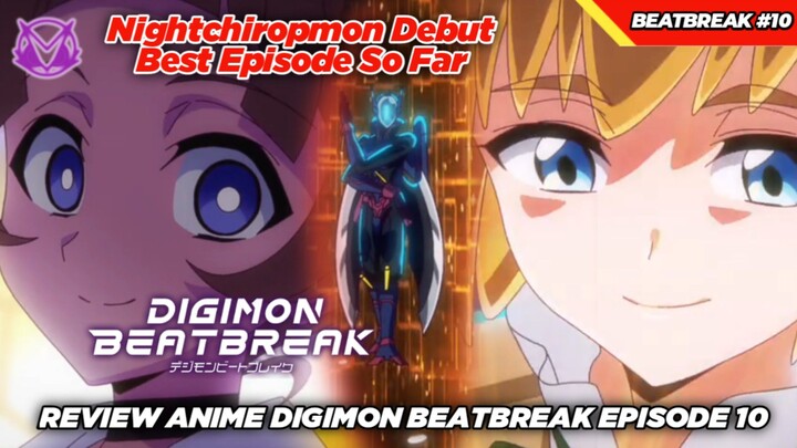 Episode Terbaik! Evolusi Nightchiropmon! Persona Banget! Review Anime Digimon Beatbreak Episode 10!
