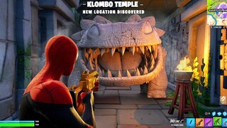 ใหม่ตำแหน่งลับ KLOMBO TEMPLE ในการอัปเดต Fortnite!