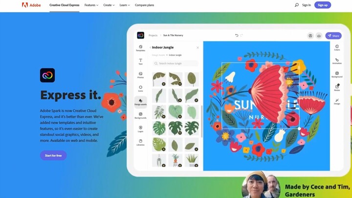 Adobe Creative Cloud Express Grátis Será o fim do Canva