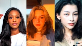 【تيك توك】 مجموعة مختارة من الفتيات الجميلات بمختلف الأنواع والألوان!