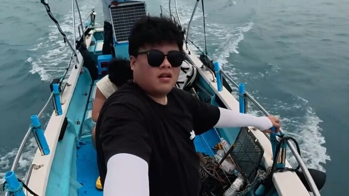 Di Pingtan, Fuzhou, menyewa kapal untuk memancing laut seharga 2.000 yuan; mencari makan di laut har