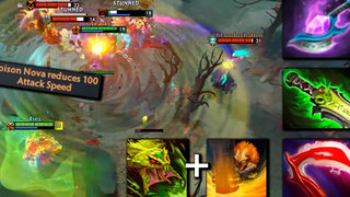 KheZu Venomancer Hydralisk Beast ไฮไลท์ Dota 2