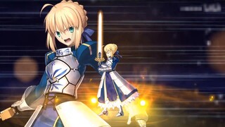 【FGO】呆毛王技能强化！添加战斗待机姿势 EX攻击随技能变化