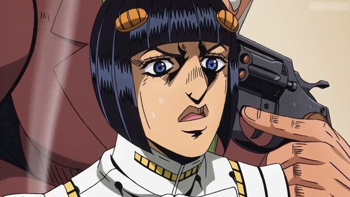 JOJO Golden Wind Episode 9 Is it the season of "White Album" again? Giorno and Mista show "enlighten