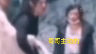 The young couple finally hugged—older brother took the initiative. When will I finally get to see so