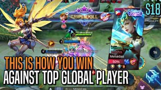 THIS IS HOW YOU WIN AGAINST TOP GLOBAL PLAYER!! | Fanny : RANKED GAMEPLAY | MLBB
