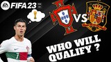 FIFA 22 - Spain Vs Portugal | UEFA Nations League | [4K ] Gameplay PS4  #uefanationleague #fifa23