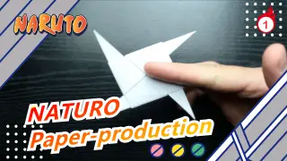 NATURO|With a piece of paper, make a simple version of hand sword easily!_1
