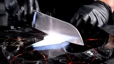 Cutting Solid Lightning with a Knife 2025