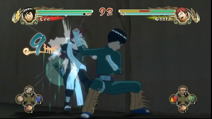 Lee vs Gaara tapi Lee menang. #VCreators