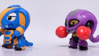 Rasakan Iron Armor Xiaobao versi Q seharga 98 yuan! Model Perakitan Industri Kucing Oranye Lailai Bu