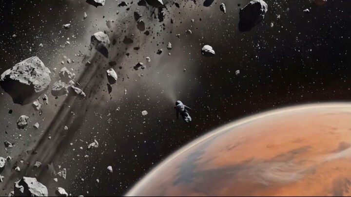 What If the Moon Hit Mars?