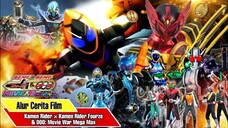 ANCAMAN DARI DIMENSI LAIN Alur Cerita Kamen Rider × Kamen Rider Fourze OOO Movie War Mega Max