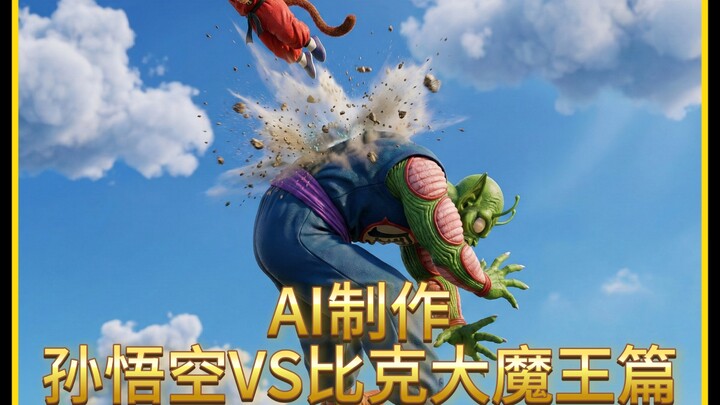 DIY AI Seven: Dragon Ball – Son Goku vs. Piccolo Daimao Classic Scene