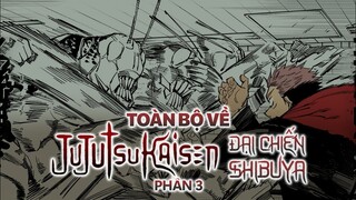 Gojo Truy Đuổi Jogo & Yuji vs Châu Chấu - Tất Tần Tật Về Sự Kiện Shibuya (Jujutsu Kaisen) - Phần 3