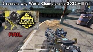 5 reasons why CODM world championship 2022 will fail