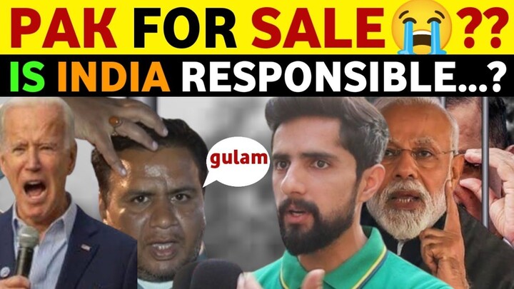 PAK FOR SALE😭? WHILE INDIA GOING TO BE WORLD POWER, PAK PUBLIC REACTION REAL TV