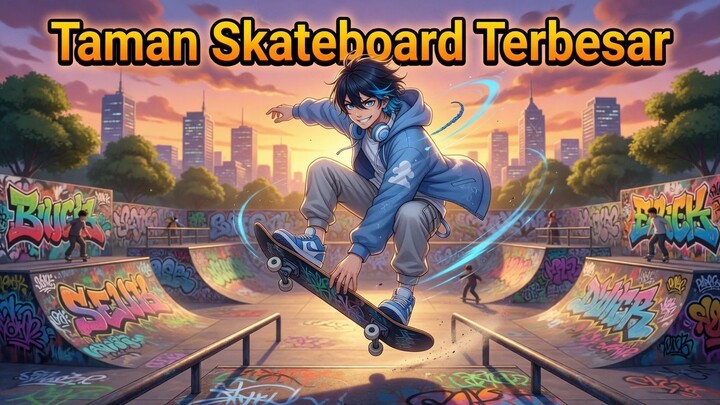 Taman Skateboard Terbesar Roblox