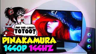 PINAKAMURANG 27" 1440P 144HZ for PHP 10-11K+ Only ft Bezel 27MD845 FREESync Gaming Monitor (2019)