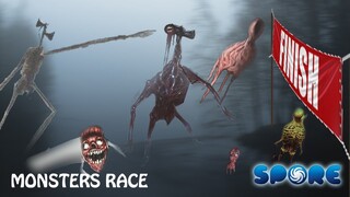 Trevor Henderson Monsters Race | SPORE