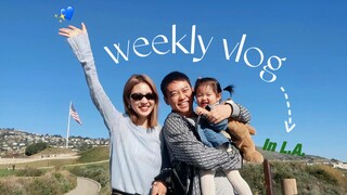 豆泥第一次看海记（吓哭了 一些购物分享 超美海边高尔夫俱乐部 Getty博物馆 Farm shop｜Renasteps