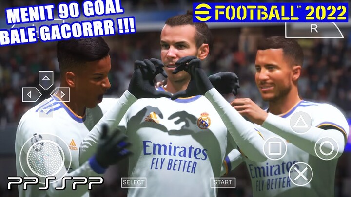 LEG 2 PENUH DRAMA !!! Real Madrid vs PSG | UEFA Champions League | PES 2022 PPSSPP Full Gameplay (!)