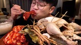 ASMR 먹방창배 실비김치 닭백숙먹방 음식궁합특집 대박 레전드 먹방 Dak baeksuk mukbang Legend koreanfood eatingshow asmr kfood co