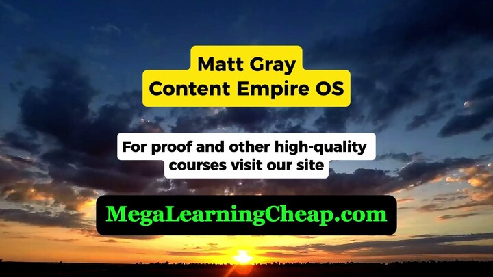 Matt Gray – Content Empire OS