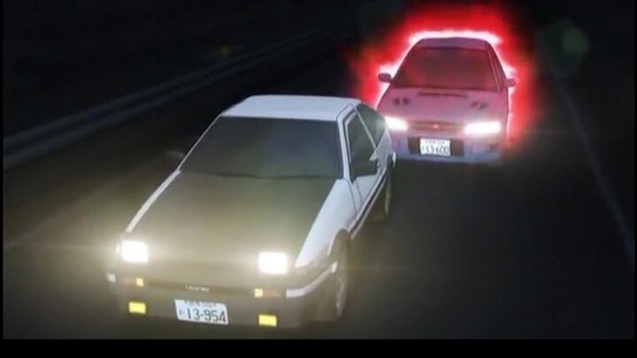 ทาคุมิคนไหนที่ Bunta ละเมิดในภูเขา Akina? Initial D Mountain Road ภาพประกอบบทที่มีชื่อเสียงในฤดูใบไม