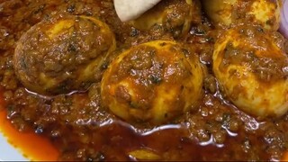 Dhaba Style Egg Curry ASMR Cooking - #shorts #food #cooking #recipe #eggcurry #e