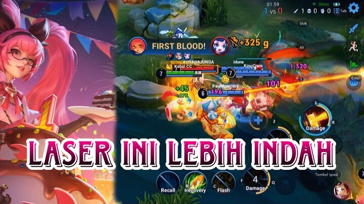 LASER INI LEBIH INDAH