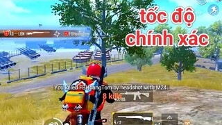 PUBG Mobile - M24 Seven Seas Trở Lại Với Lộc | Những Pha &quot;Búng Tay&quot; Cực Nhanh Và Chính Xác