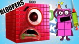 Numberblocks but All of Us are Zombies BLOOPERS - All of us are Dead BTS PART 3 | funny animation