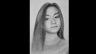 Stephanie Basbas | Timelapse (Graphite Portrait)