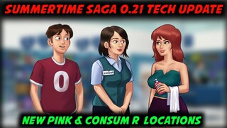 SUMMERTIME SAGA 0.21 TECH UPDATE RELEASE DATE & NEW ARTWORK 🔥 NEW CONSUM R STORE & PINK LOCATION