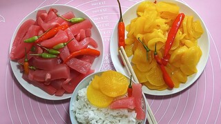 chỉ cần một nguyên liệu cho ra hai món ăn đẹp ngon tuyệt vời