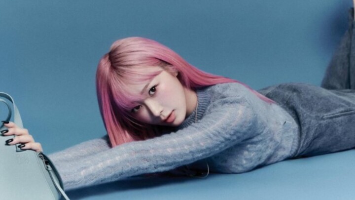 Giselle, Loewe’s brand ambassador, in a fashion pictorial