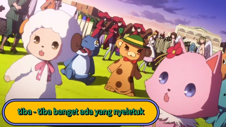 #KompetisiKreasiUnggahan5, 2 Maskot mau berantem di depan tuan putri