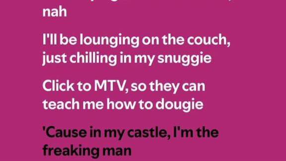 the lazy song