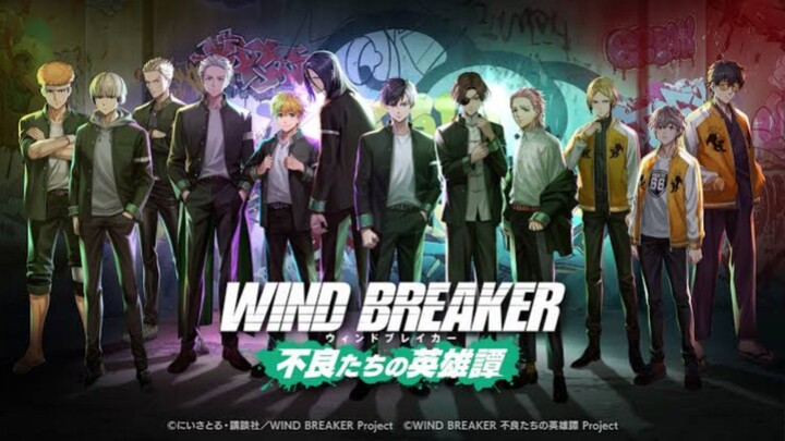 Wind Breaker| Official Dub⌬ Season : 01⌬ Episode : 01-02📣Language - Tamil ‼️