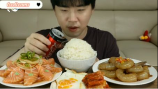 Làm bữa đồ sống ăn chơi phần 2 #mukbang
