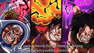 KELUARGA MONKEY VS 3 ADMIRAL! BALAS DENDAM DRAGON KEPADA AKAINU! - One Piece (Teori)