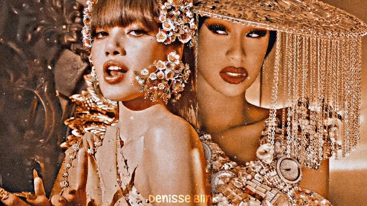 ลิซ่า (ร่วมกับ คาร์ดิ บี) เวอร์ชันผสมเสียงเพลง 'MONEY'