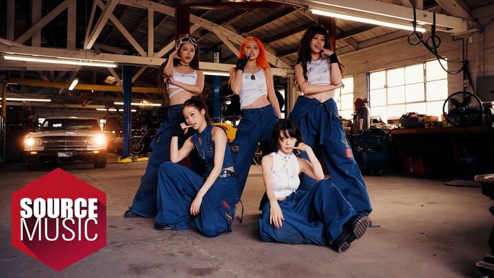 LE SSERAFIM 'SPAGHETTI (versi anggota)' PENAMPILAN @ HOT ROD SHOP