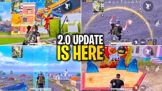 🔥2.0 Update Is Here // BGMI 2.0 UPDATE NEW FEATURES ( PUBG / 2.0 UPDATE )