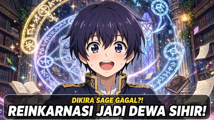 [ OP PARAH ] Dikira Sage Gagal Mati Konyol, Reinkarnasi Jadi Dewa Sihir di Akademi Sihir Terkuat!