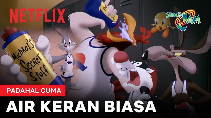 Dari Michael Jordan & Bugs Bunny Kita Belajar:  Minum Air Dulu Biar Semangat | Space Jam