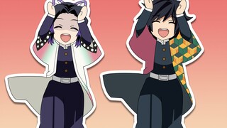 Dance performance of Giyuu&Kochou Shinobu made by fans|<Demon Slayer>