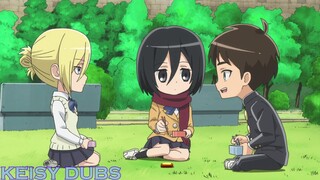 ANNIE SE DISCULPA CON EREN MINIFANDUB ESPAÑOL LATINO| SHINGEKI NO KYOJIN JUNIOR HIGH